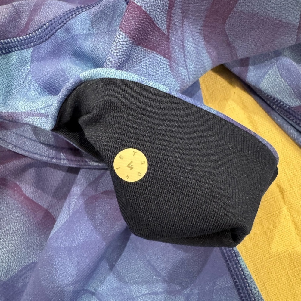 Lululemon Wunder Under Pant III Midnight Tulle Multi size 4 - Picture 6 of 16